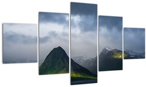 Tablou cu munți (125x70 cm), în 40 de alte dimensiuni noi