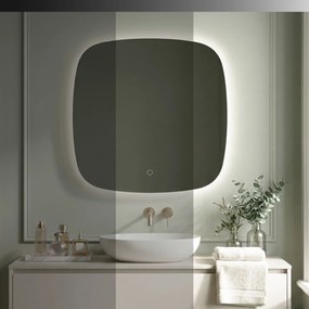 Oglindă LED 70x70cm TOP