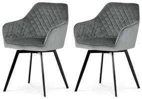 Set de scaune de sufragerie DCH-425 GREY4, 2 buc.