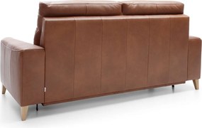 Canapea lemn masiv LEGATO, 203 × 103 × 101 cm