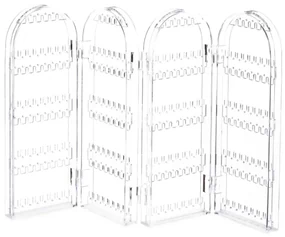 Organizator bijuterii Acril Transparent 28 x 105 x 8 cm