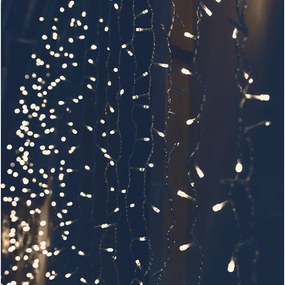 Ghirlandă luminoasă cu LED DecoKing Basic Chain Lights, lungime 7,43 m, 60 beculețe, verde