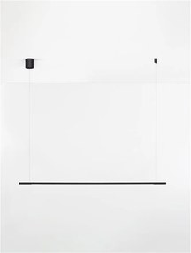 Lustra liniara LED CCT BRILLIA negru