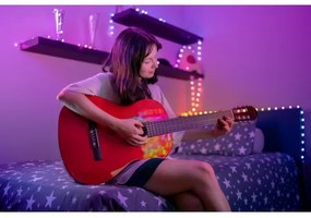 Instalație LED RGB dimabilă de Crăciun Twinkly TWKS200RGB-G 200xLED 14 m USB Wi-Fi