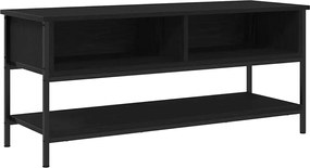 vidaXL Set comodă TV Stejar Negru 100 x 35 x 45 cm Lemn compozit