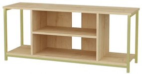 Comoda TV Rinaldo - Oak, Gold