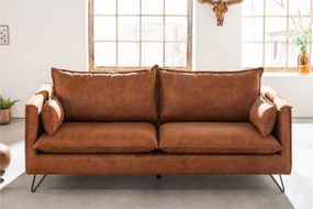 Canapea moderna, MIcrofibra, Maro Antic, ROCCO 195cm