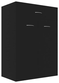 801072 vidaXL Pantofar, negru, 60 x 35 x 84 cm, PAL