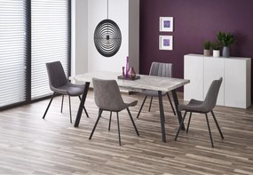 Masa extensibila MDF + metal Dallas - L 160-220 x l 90 x h 76 cm