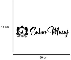 Sticker decorativ Salon Masaj 2