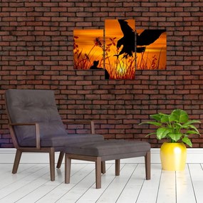 Tablou cu silueta prădătorului (90x60 cm)