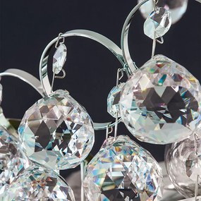 Lustra cristal Asfour, KRISTALL KLASSISCH crom 55cm