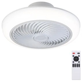 Brilagi-LED Lampă reglabilă cu ventilator LED/30W/230V 3000-6500K alb+DO