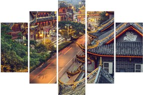 Tablou - Qintai Road, Chengdu, China (150x105 cm)
