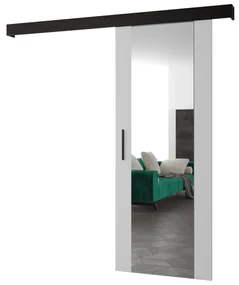 Uși culisante 80 cm Slavdro 2 (alb mat + negru mat). 1108803