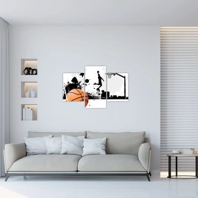 Tablou - Bachetbalist (90x60 cm)