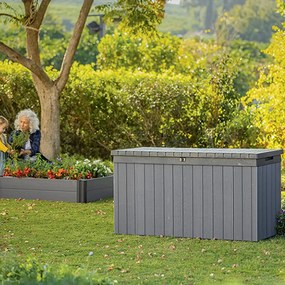 Cutie de depozitare pentru grădină Darwin 570L grafit