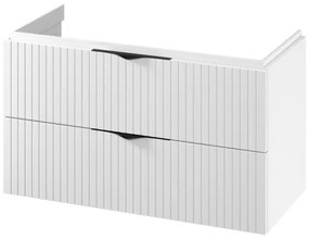 Cersanit S1015-014 - Dulap suspendat pentru baie sub lavoar TIRSO 100x45 cm alb