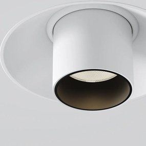 Spot LED incastrabil rotativ retractabil Focus T alb