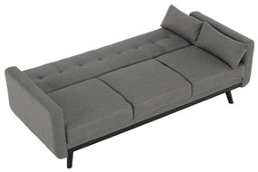 Canapea extensibilă, gri, ARKADIA+C328