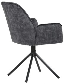 Set de scaune de sufragerie HC-511 BK4, 2 buc.