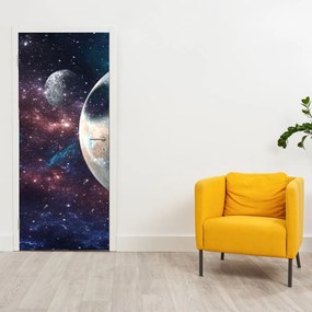 Fototapet pentru ușă - Univers (95x205cm)
