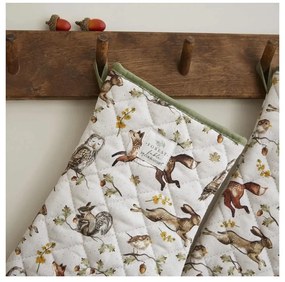 Set de mănuși de bucătărie 2 buc. din bumbac Forest Fable – Cooksmart ®