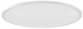 Plafoniera LED design slim ALMIRA alba D-60cm