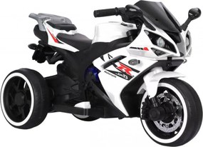 Motocicleta Electrica cu Acumulator Pentru Copii NOVOKIDS™ Storm Motor Trio GTX, Cu melodii si lumini, 12V, Max 30 kg, Trotineta Electrica, 3 Roti,