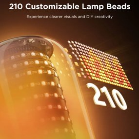 Govee - Lampă de masă LED RGBW reglabilă cu difuzor, 36W/12V, Wi‑Fi