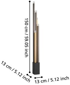 Lampadar LED dimabil Eglo 39908 ESTANTERIOS 5xLED/3,7W/230V 3000K