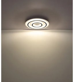 Globo JAYDEN 48042-60W - Plafonieră LED dimerizabilă 60W/230V, Ø 55 cm, albă + telecomandă