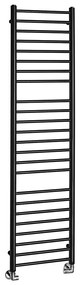 Radiator de baie Sapho DINA, 477 W, 40 x 156 cm, negru mat