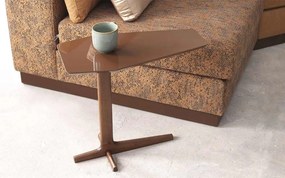 Măsuță lemn masiv laterală Capella 48 cm
