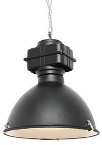 Lampă industrială suspendată neagră 53,5 cm - Sicko