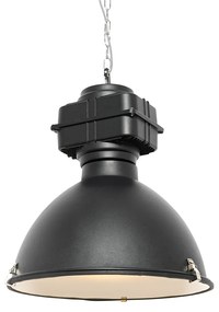 Lampă suspendată industrială neagră 53,5 cm - Sicko