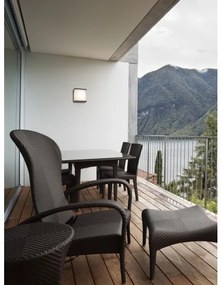 FARO 70689 - Aplică perete exterior KUBICK 1xE27/60W/100-240V IP44