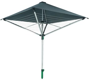 Uscător de rufe argintiu pentru grădină 40 m LinoProtect 400 – LEIFHEIT