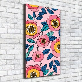 Imprimare tablou canvas Flori colorate