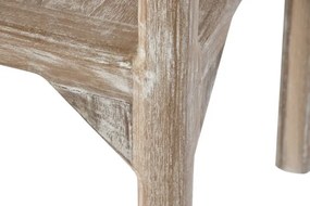 Mobilier de bar din lemn de tec reciclat si sticla , design Natural