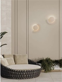 Aplica perete exterior lumina indirecta IP54 LED 3000K Gloo sand