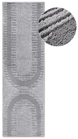 Covor tip traversă gri 80x240 cm Bartoux Light Grey – Elle Decoration