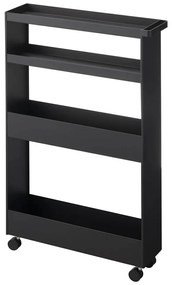 Etajeră de baie negru-mat din oțel 48x80,5 cm Tower – YAMAZAKI