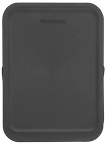 Cos de gunoi colectare selectiva Brabantia Sort&Go 1003237, 25 L, Maner, Montabil pe perete, Gri inchis