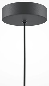 Lustra/Pendul metalic Basic D-35cm negru