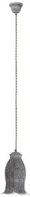 Pendul design rustic diam.16,5cm, H-110cm, 49208 EL
