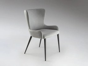 Scaun dining design elegant Telma gri