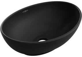 Mexen Elza chiuvetă pe blat 40 x 33 cm, Negru mat - 21014085
