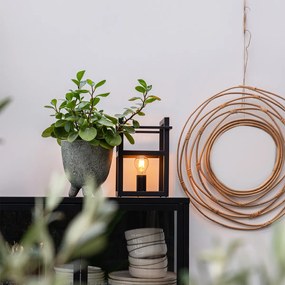 Lampă de masă industrială neagră - Cage Rack