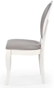 Scaun de bucaterie Velo 1, gri/alb